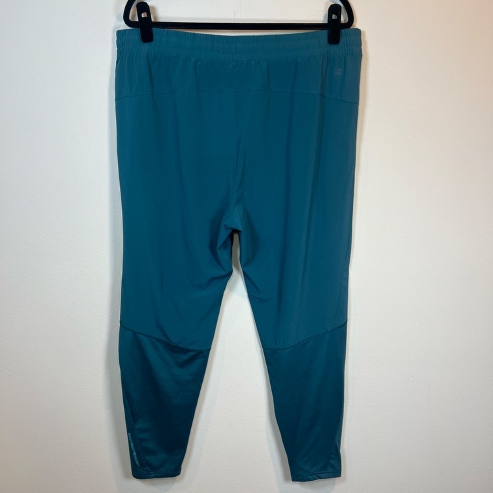 All in Motion Athletic Pants Teal Pocket Drawstring Taper Lightweight Workout XL - Picture 7 of 13